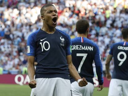 Francia - Argentina: el partido de octavos del Mundial en imágenes