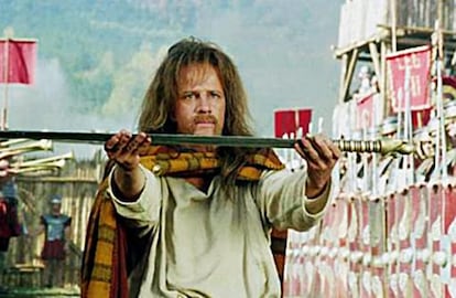 Christopher Lambert como Vercingétorix en 'Duidas'.