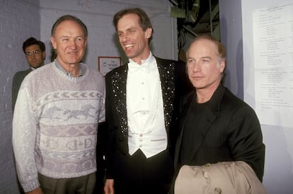 Gene Hackman, Keith Carradine and Richard Dreyfuss.