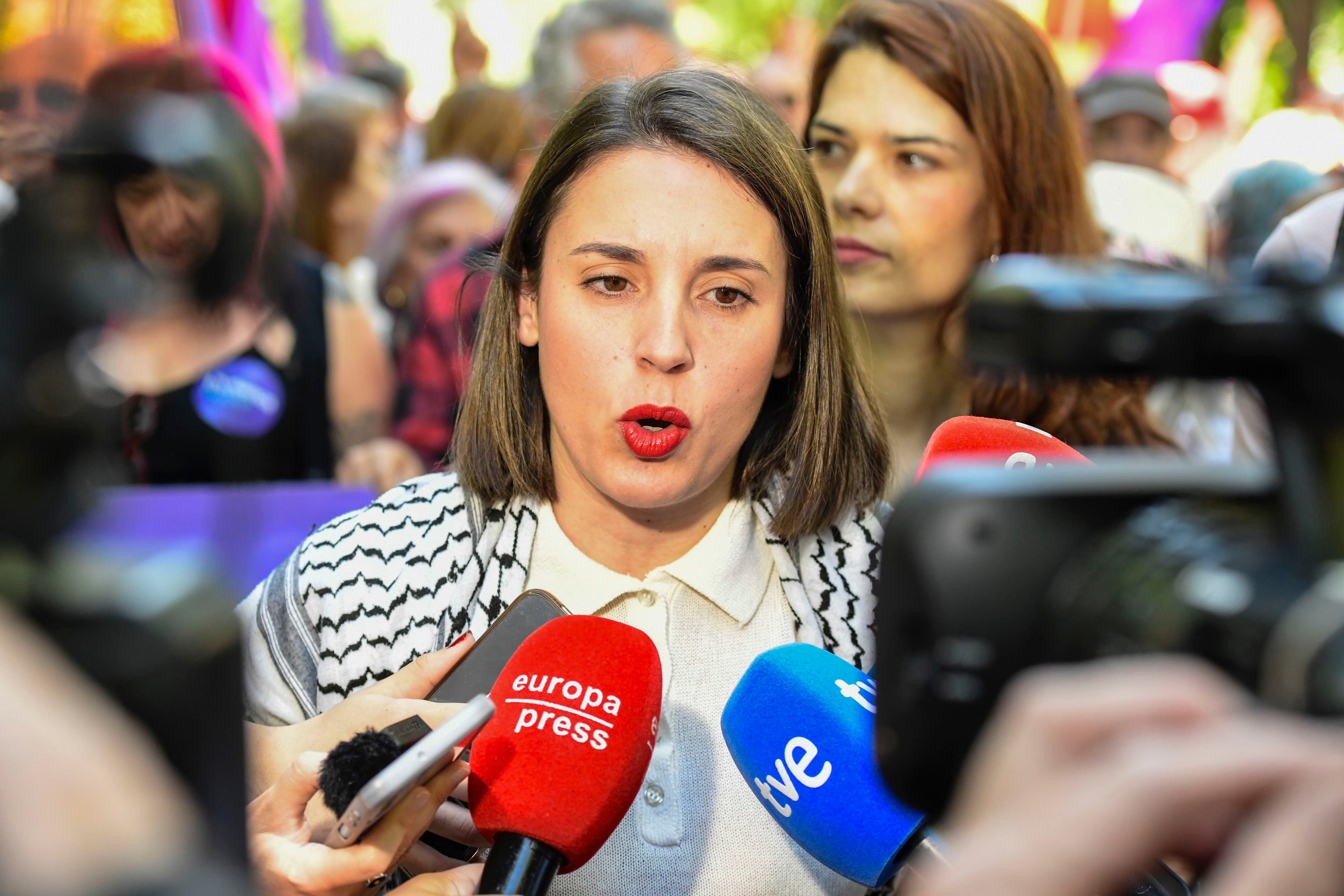 Irene Montero se descuelga de la visita de eurodiputados a Barcelona sobre la crisis de vivienda