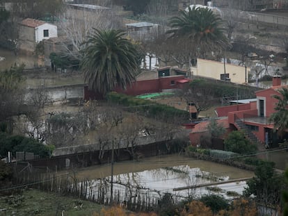 Casas en Tudela totalmente inundadas