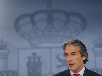 El ministro de Fomento, Iñigo de la Serna.