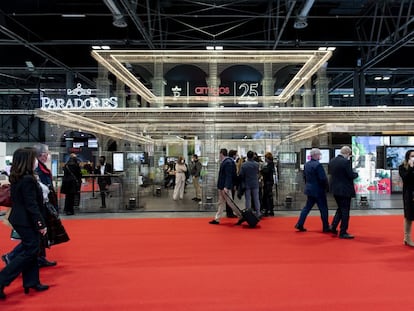 Expositor de Paradores en la última edición de FITUR en Madrid, el pasado enero.