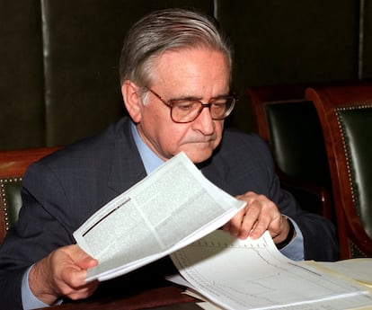 Luis Ángel Rojo, que fue responsable de la institución bancaria central entre los ejercicios de 1992 y 2000.
