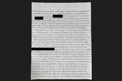Carta de las Güeras Aliadas.