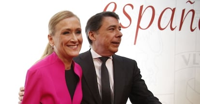 Cristina Cifuentes e Ignacio González.