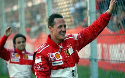 El piloto Michael Schumacher, en 2006.