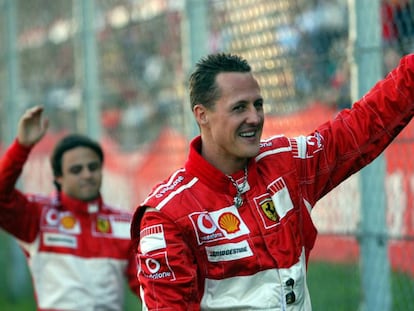 El piloto Michael Schumacher, en 2006.