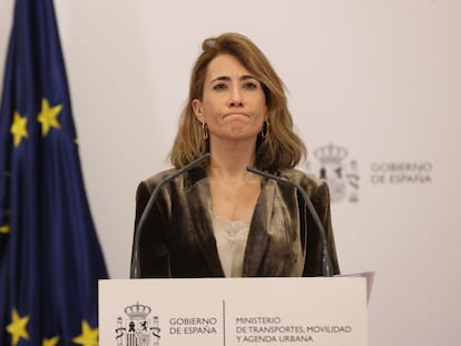 La ministra de Transportes, Raquel Sánchez. EFE/ Kiko Huesca