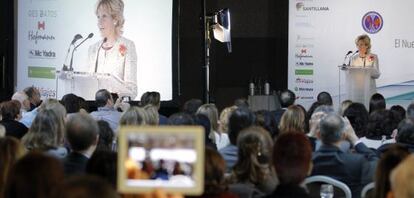 Aguirre, en su intervención en el IX Congreso Mundial de Educación de Acade.