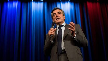 O ex-primeiro-ministro francês François Fillon.