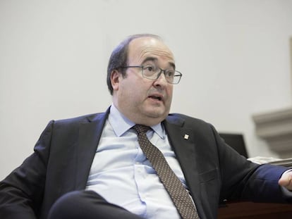 Miquel Iceta, primer secretario del PSC.