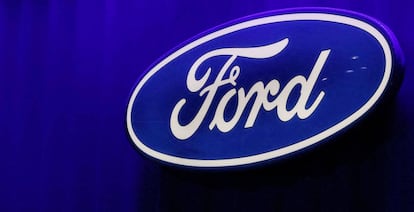 Logo del fabricante de coches Ford.