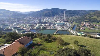 Refinería de Petronor en Muskiz (Bizkaia).