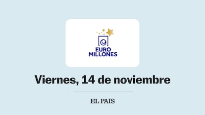 Euromillones viernes 14 noviembre 2025
