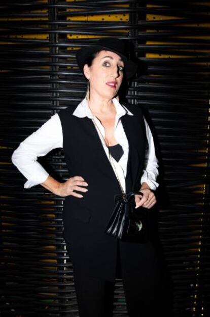 Recién llegada de Francia, Rossy de Palma en la Cineteca del Matadero.