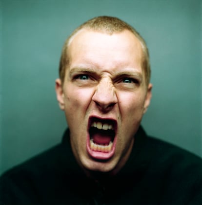 Chris Martin, de Coldplay, fotografiado en el año 2001.