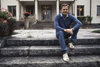 El primer ministro sueco, Olof Palme, en entrevista.