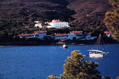 Imagen del hotel Rocamar de Cadaqués.