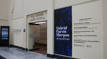 La exposición con los objetos que recibió Gabriel García Márquez en 1982 como parte de su Premio Nobel de Literatura está abierta desde el 16 de diciembre en la Biblioteca Nacional de Colombia.