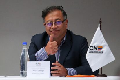 El presidente electo de Colombia, Gustavo Petro