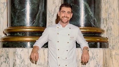 Gonzalo Hernández, chef y segundo de Rafa Zafra en el restaurante Ama del hotel Palace Barcelona