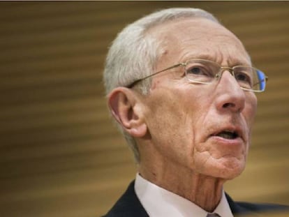 Stanley Fischer, vicepresidente de la Reserva federal, en 2014