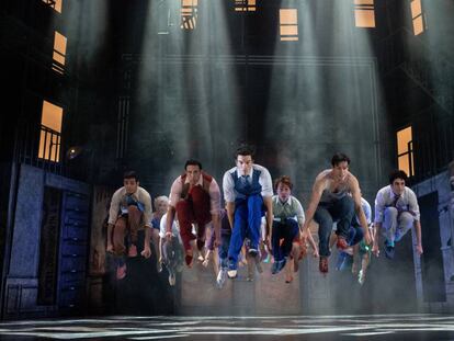 Un momento del musical 'West Side Story' en el teatro Calderón de Madrid.