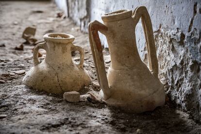 Los arqueólogos hallaron en el yacimiento de Pompeya"uno los complejos termales privados de los más grandes" jamás encontrados.