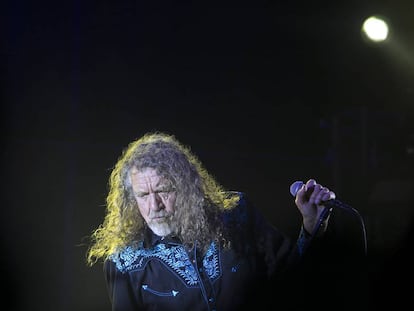 Show de Robert Plant no Festival Cruïlla de Barcelona.