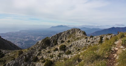 Senderista Sierra de Marbella