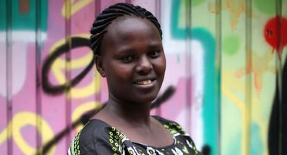 La activista keniata contra la ablación Janet Naningo