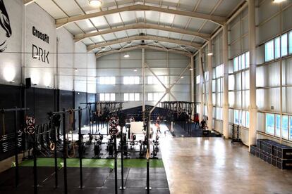 Centro de crossfit de Aranxta Prado en A Coruña.