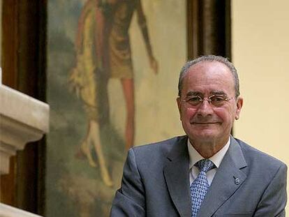 Francisco de la Torre, en el Ayuntamiento, el pasado viernes.