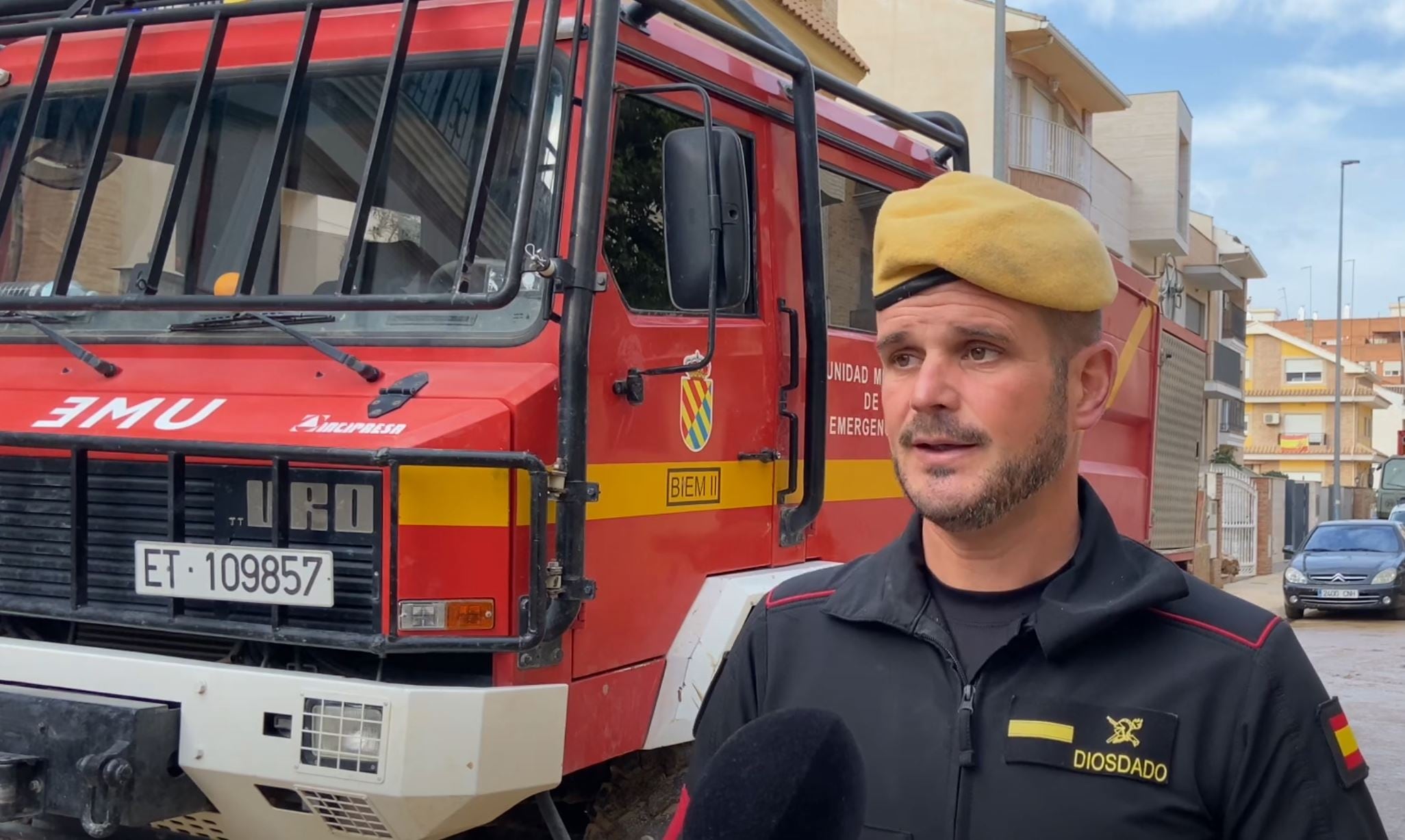Antonio Diosdado, portavoz de la UME: “El fuego se nos echaba encima”
