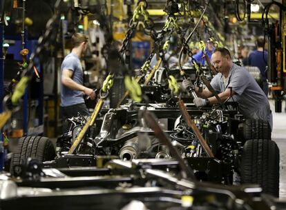 A Ford assembly plant in Kansas City.