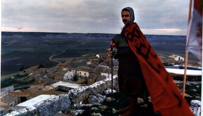 José María Aznar vestido de Cid Campeador, en 1987.