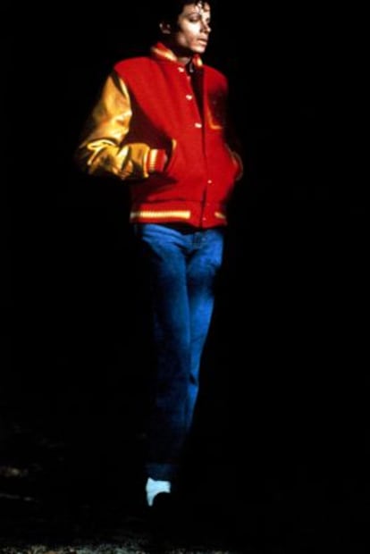 Michael Jackson, en el videoclip de 'Thriller'.