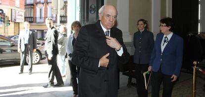 El presidente de BBVA, Francisco González