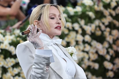Madonna, en la alfombra roja de la Gala MET 2025 el pasado 5 de mayo.