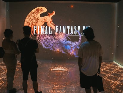 Proyección tridimensional dentro de la exposición, en una imagen facilitada por el museo.