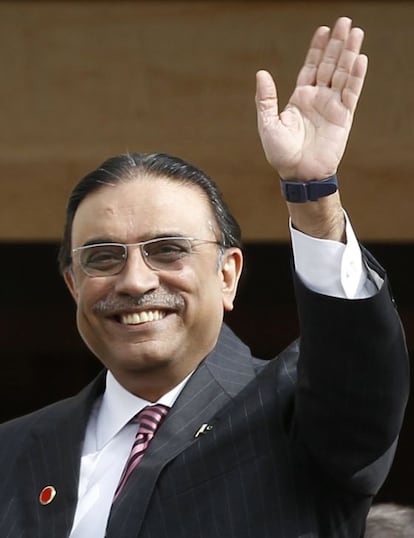 El presidente paquistaní, Asif Ali Zardari, en esta foto tomada el noviembre de 2011.