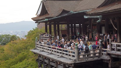 Kiyomizu-dera, en la ciudad nipona de Kioto.