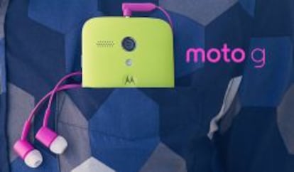 Nuevo smartphone Moto G.