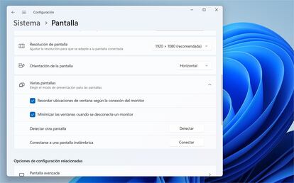 Duplicar pantalla Windows en un televisor