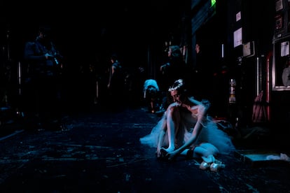 Wilma Giglio, Bailarina Principal en el Royal Danish Ballet después de bailar "La Sylphide" en el Teatro Colón.