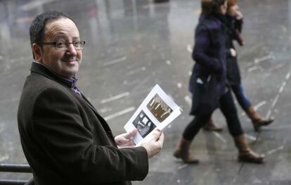 El director de Eresbil, Jon Bages, esta mañana en San Sebastián.