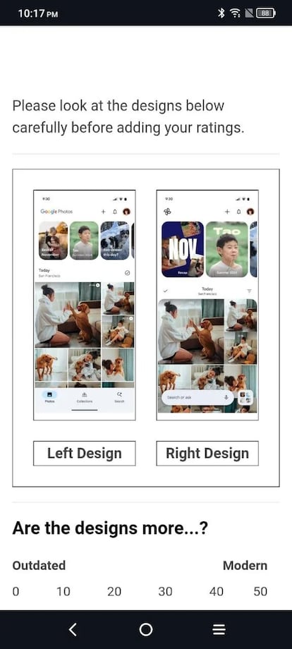 Rediseño de la aplicación Google Fotos