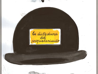 El Roto: la dictadura por Magritte