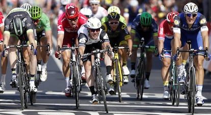 Cavendish gana al sprint la sexta etapa.